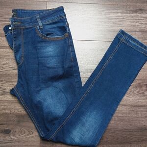 Men's dark blue denim jeans Size 36
